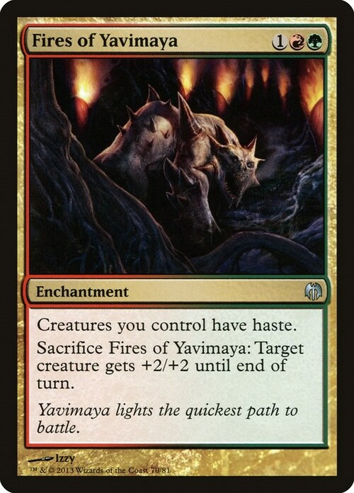 Fuegos de Yavimaya Frente