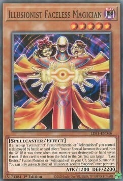 Illusionist Faceless Magician Card Front