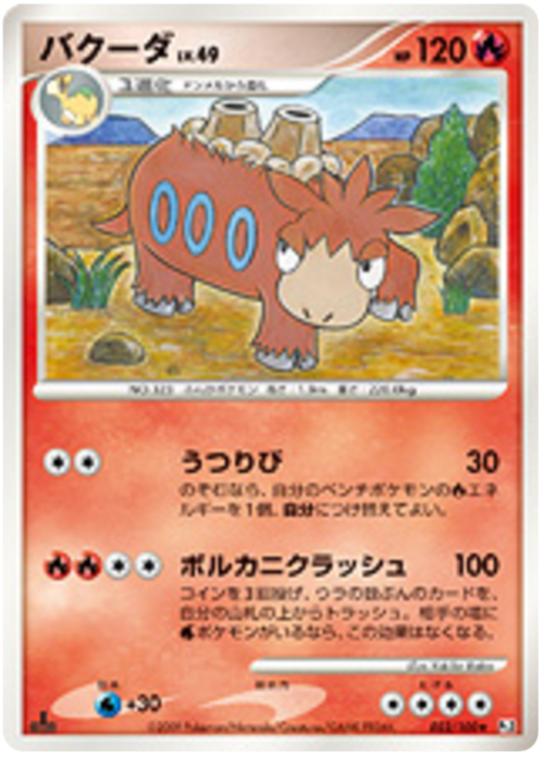 Camerupt Lv.49 Card Front