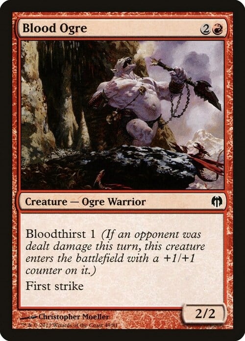 Blood Ogre Card Front