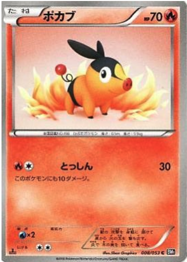 Tepig Card Front