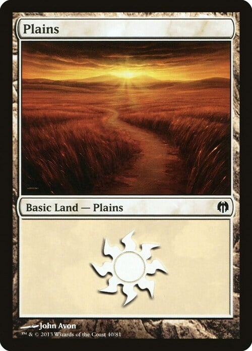 Plains Card Front