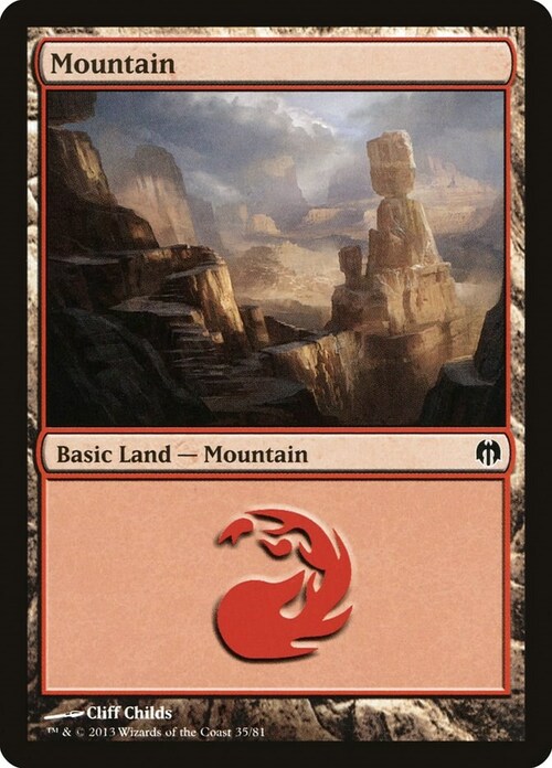 Mountain Card Front
