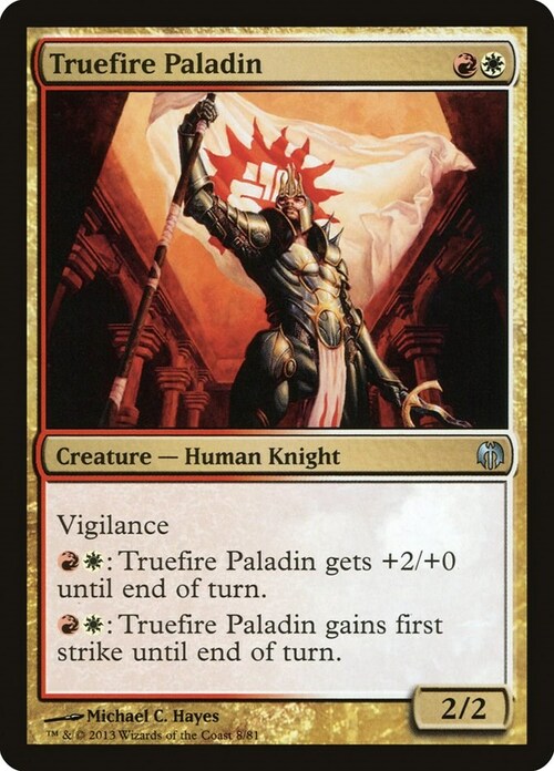 Truefire Paladin Card Front