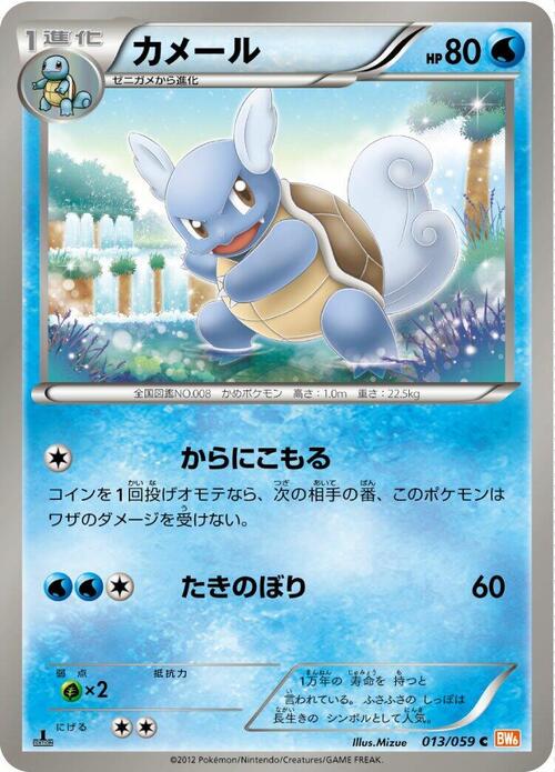 Wartortle Card Front