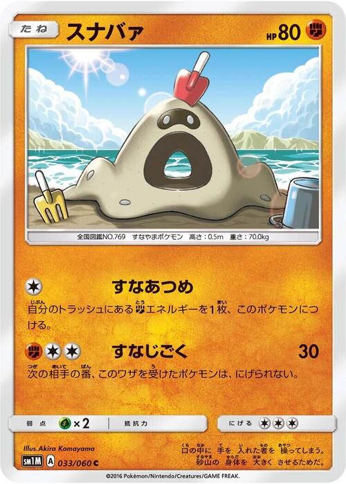 Sandygast Card Front