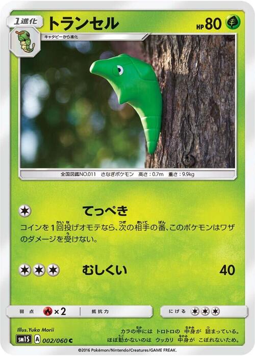 Metapod Card Front