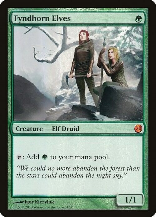 Elfi di Fyndhorn Card Front