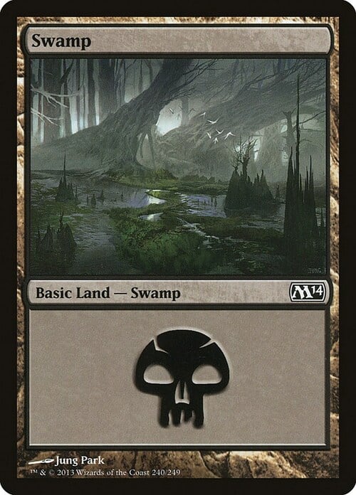 Swamp Card Front