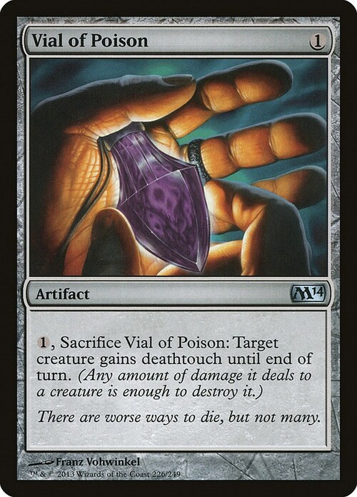 Vial of Poison Card Front