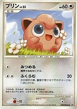 Jigglypuff Lv.23 Card Front