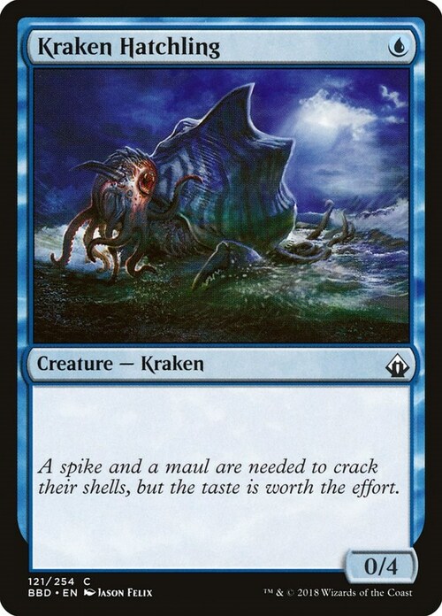 Kraken Hatchling Card Front