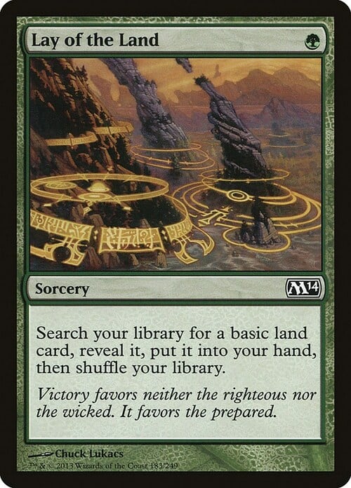 Lay of the Land Card Front