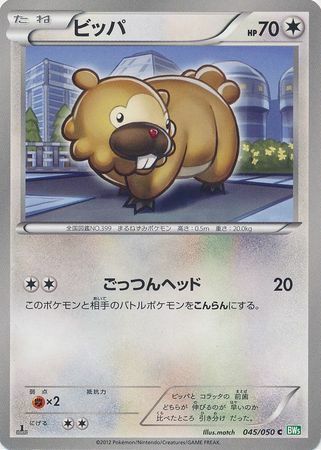 Bidoof Card Front