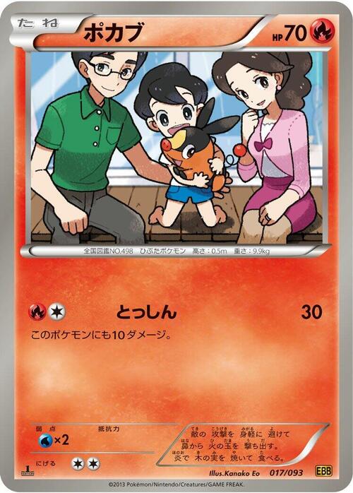 Tepig Card Front