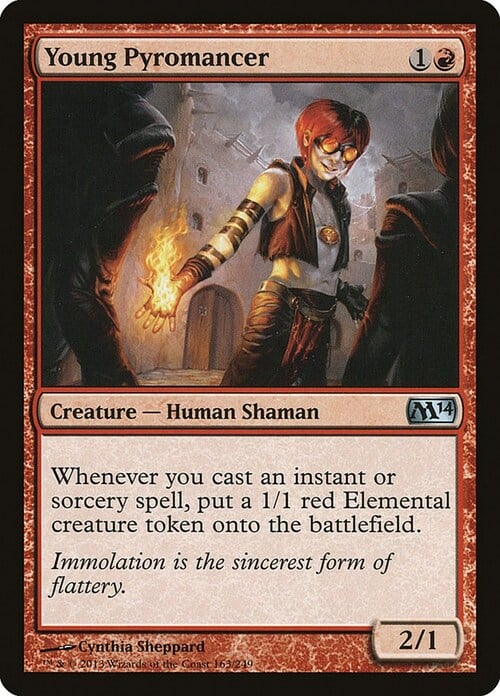 Young Pyromancer Card Front