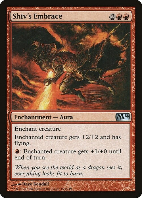 Shiv's Embrace Card Front