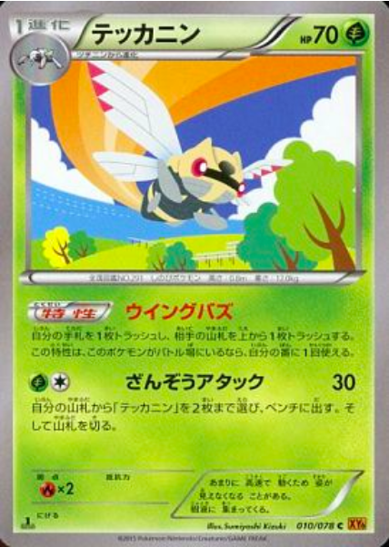 Ninjask Card Front