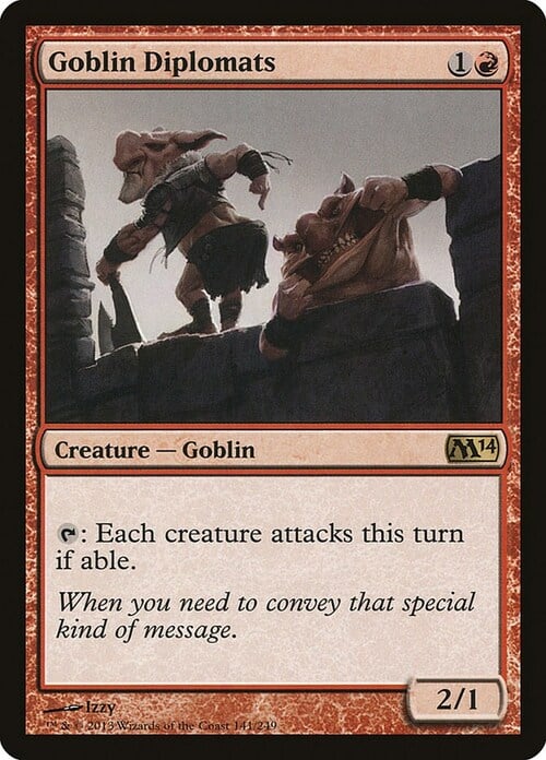 Diplomatici Goblin Card Front