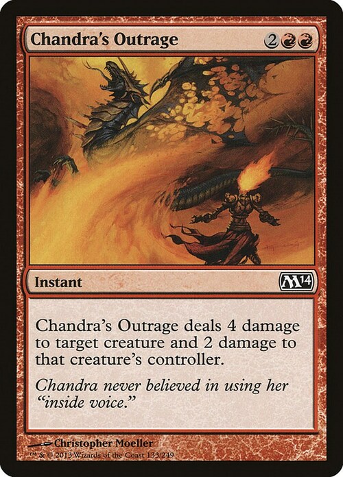 Chandra's Outrage Card Front