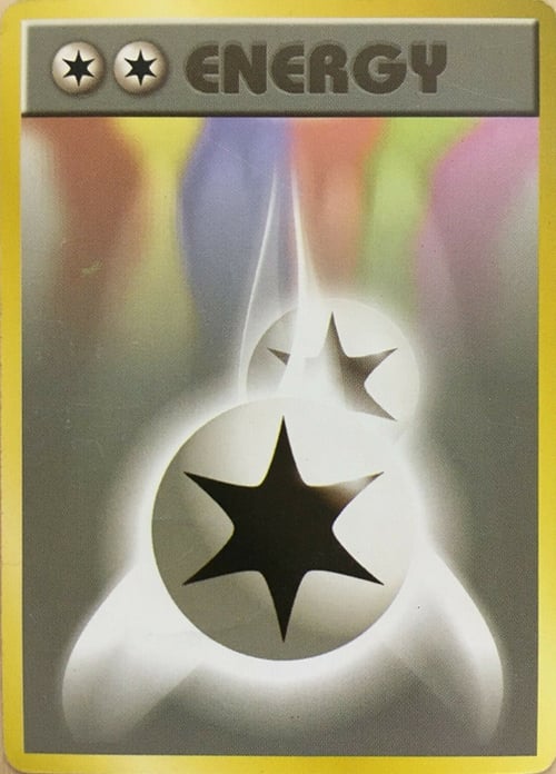 Double colorless Energy Card Front