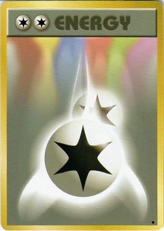 Double Colorless Energy Card Front