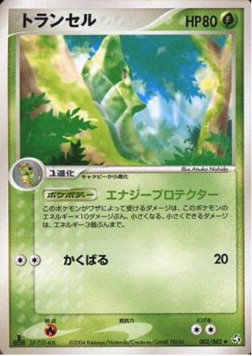 Metapod Card Front