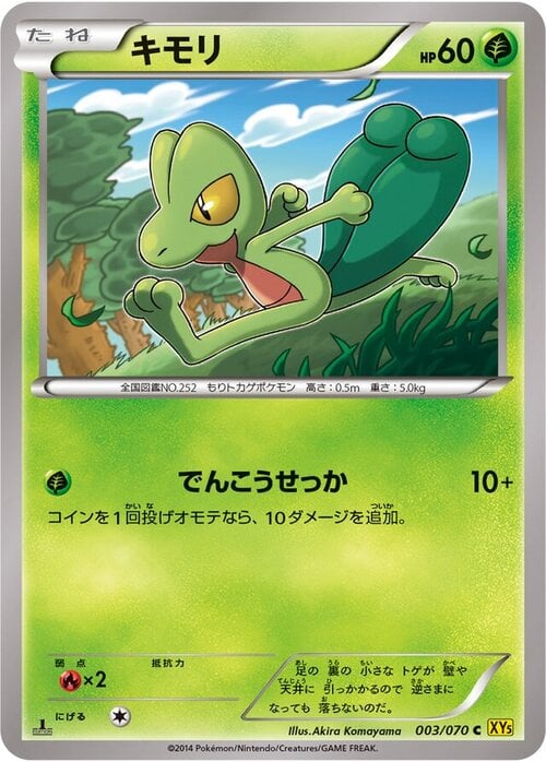 Treecko Frente