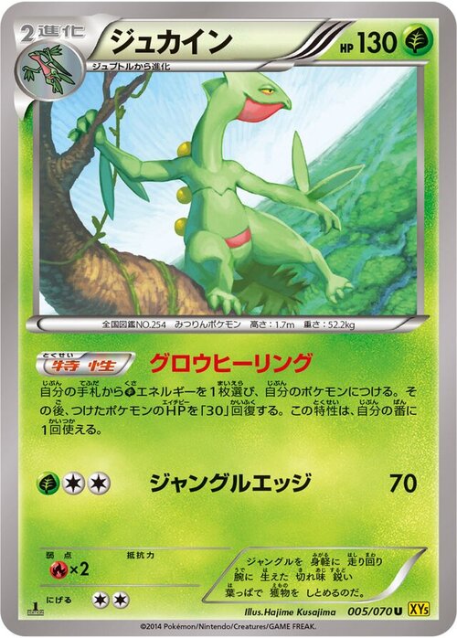 Sceptile Card Front