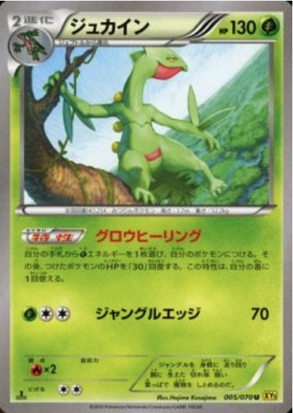 Sceptile Card Front