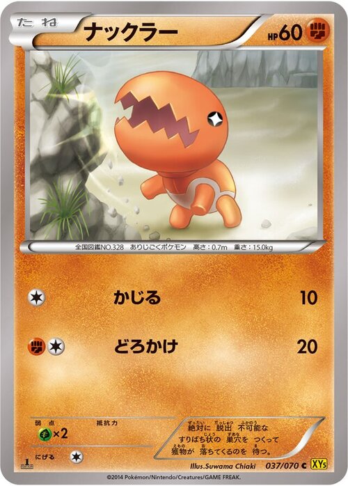 Trapinch Card Front
