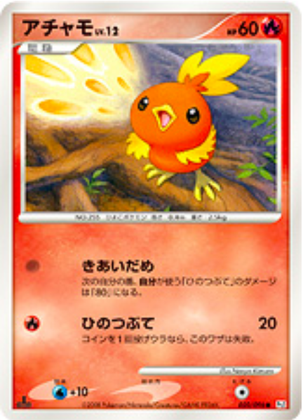 Torchic Lv.12 Card Front