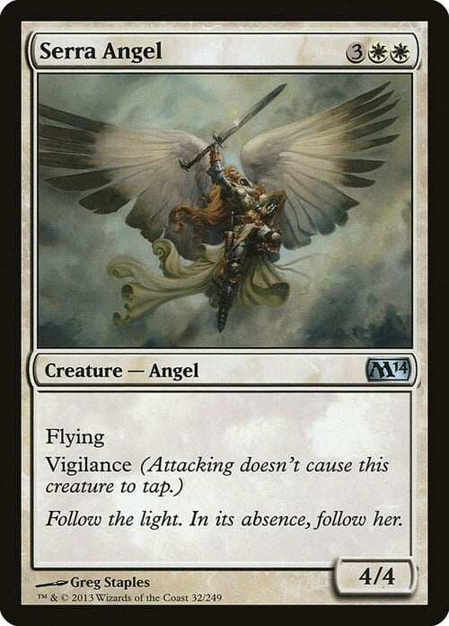 Serra Angel Card Front