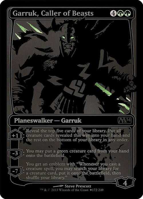 Garruk, Caller of Beasts Card Front