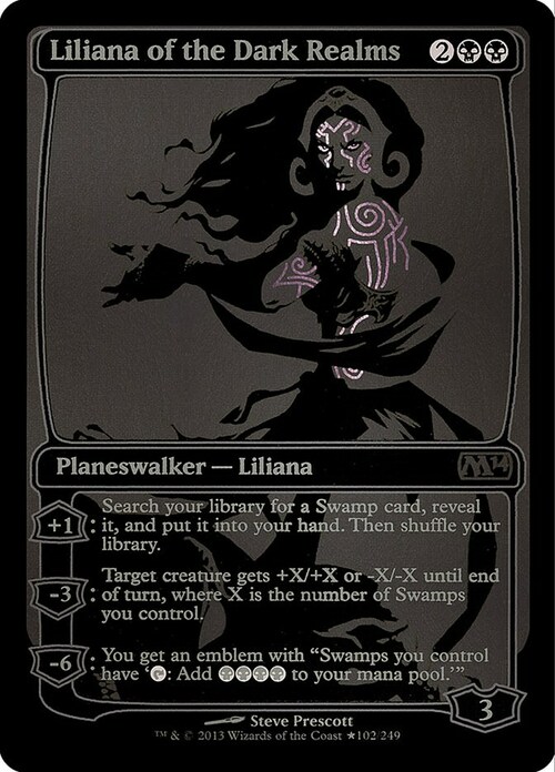 Liliana of the Dark Realms Card Front