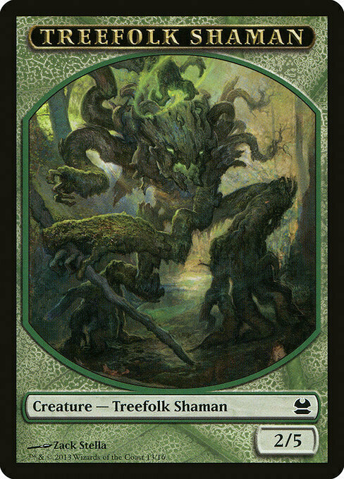 Treefolk Shaman Card Front