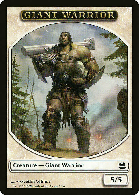 Giant Warrior Card Front