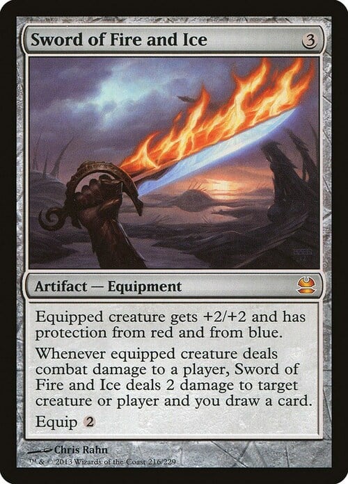 Sword of Fire and Ice Card Front
