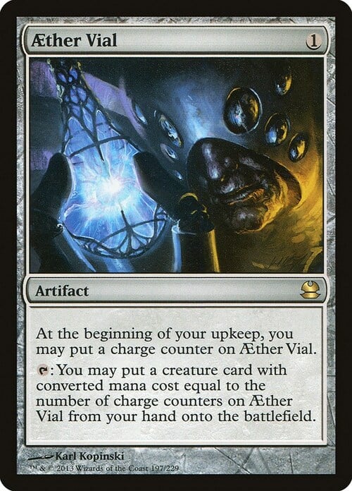 Aether Vial Card Front