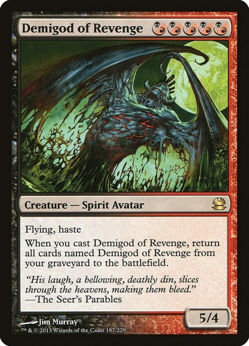 Demigod of Revenge Card Front