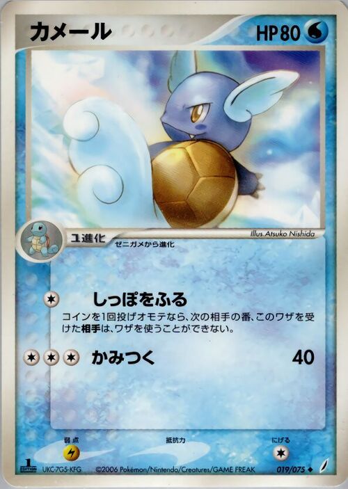 Wartortle Card Front
