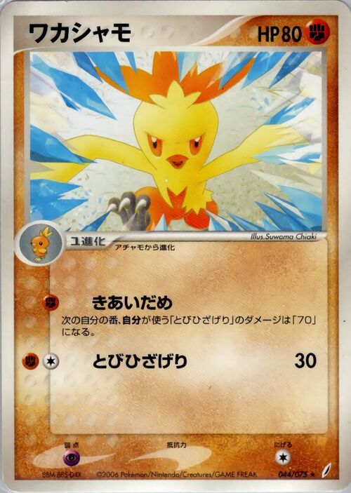 Combusken Card Front