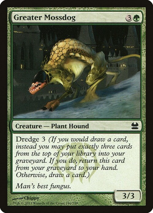 Greater Mossdog Card Front
