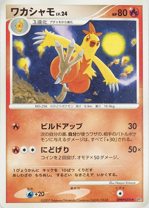 Combusken Lv.24 Card Front