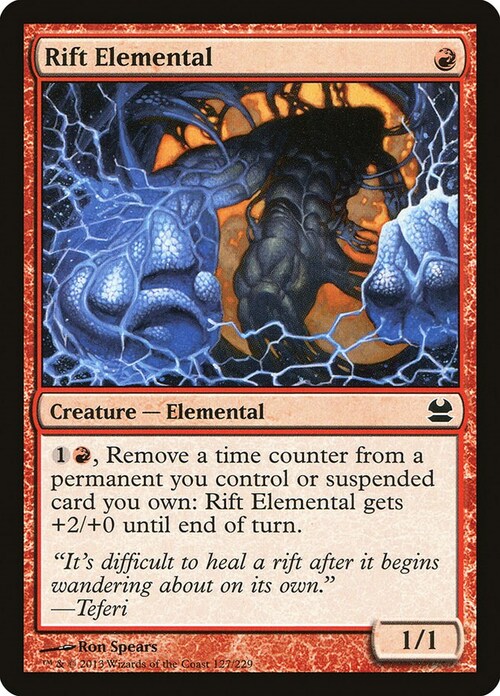 Rift Elemental Card Front