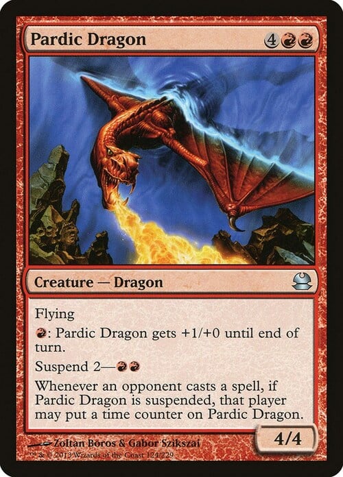 Pardic Dragon Card Front