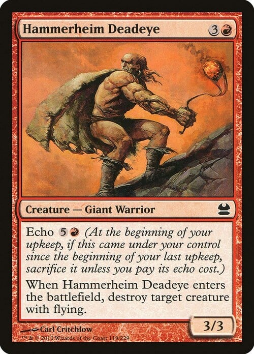 Hammerheim Deadeye Card Front