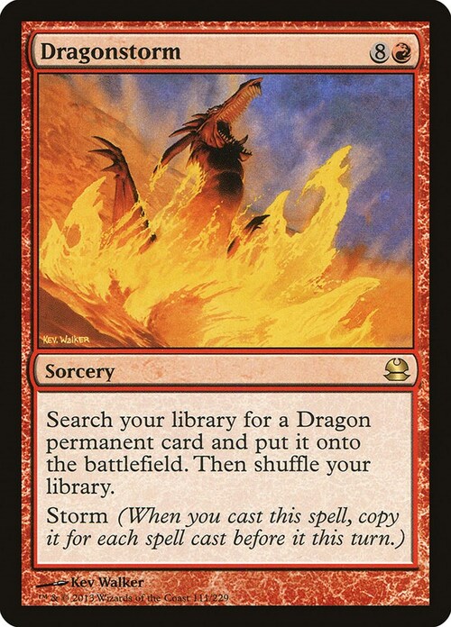 Dragonstorm Card Front