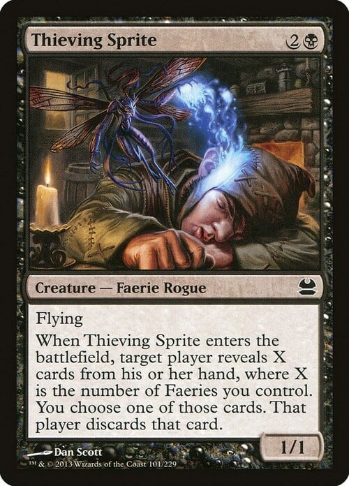 Thieving Sprite Card Front