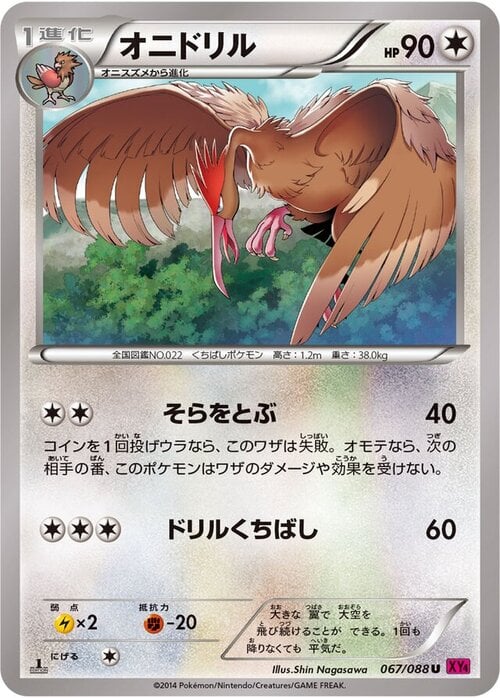 Fearow Frente